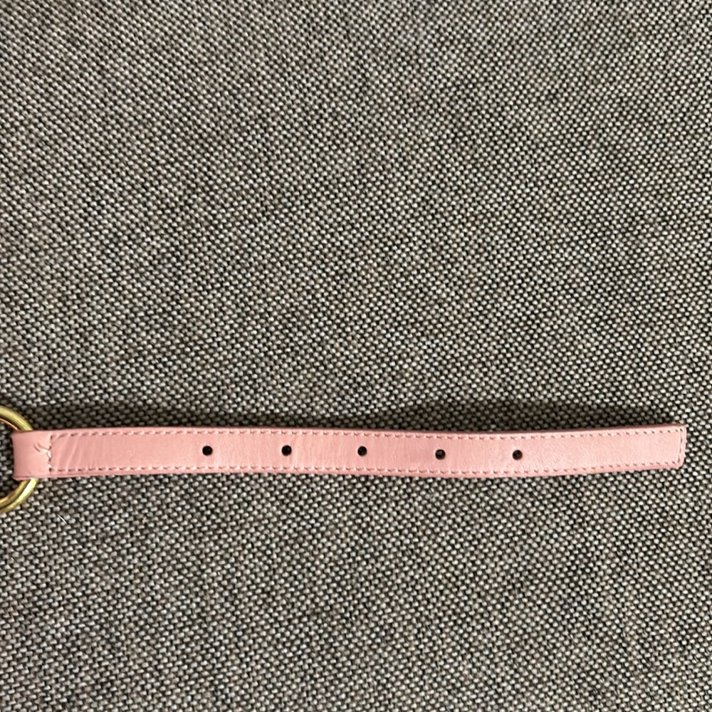 Banana Republic pink leather studded belt, size XS. RN#54023. - Picture 9 of 13